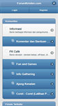 Mobile Screenshot of forumkristen.com